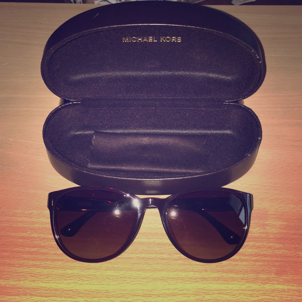 Burgundy sunglasses